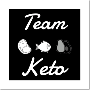 Team keto Posters and Art